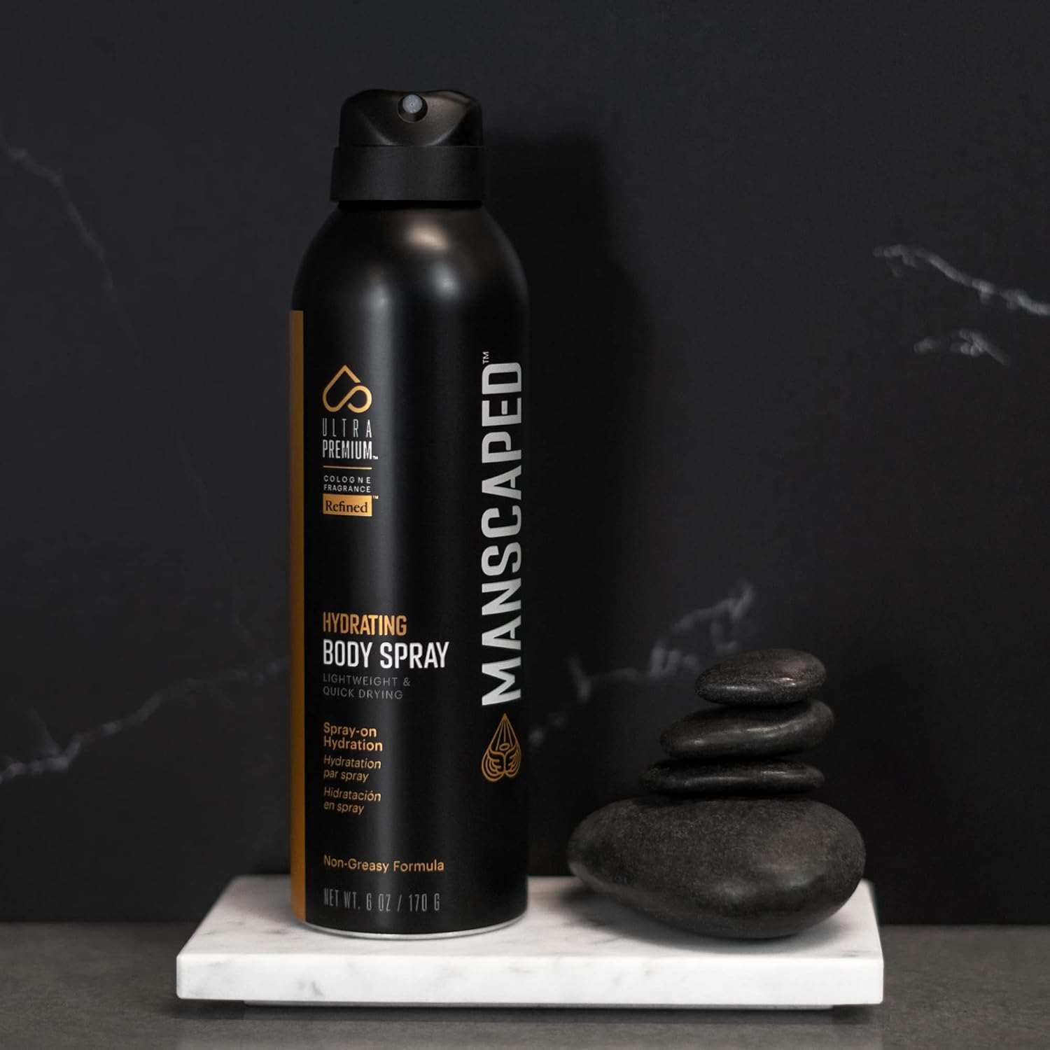 MANSCAPED UltraPremium Hydrating Body Spray