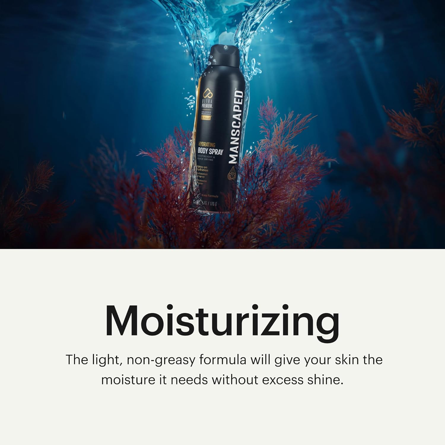 MANSCAPED UltraPremium Hydrating Body Spray