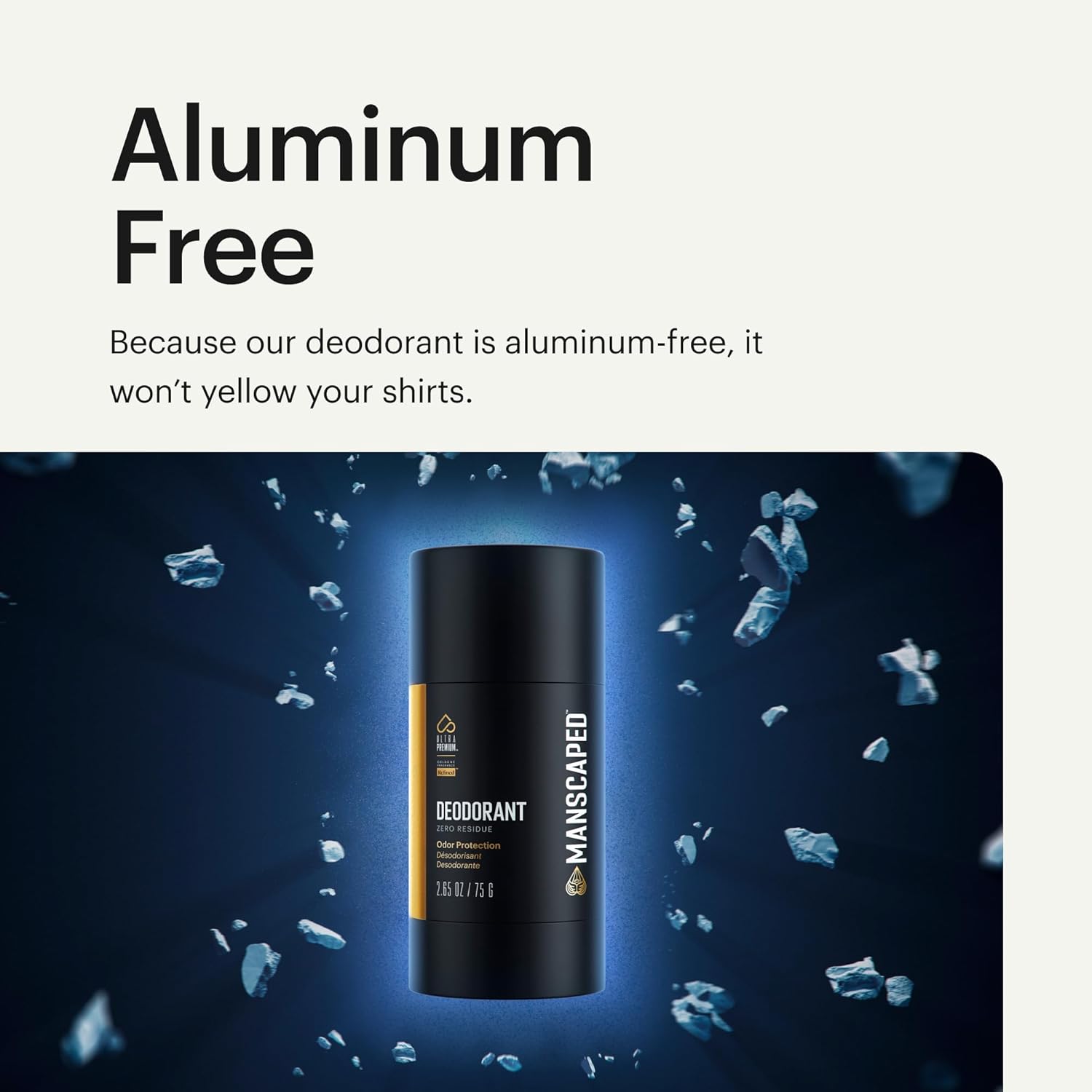 MANSCAPED UltraPremium Deodorant