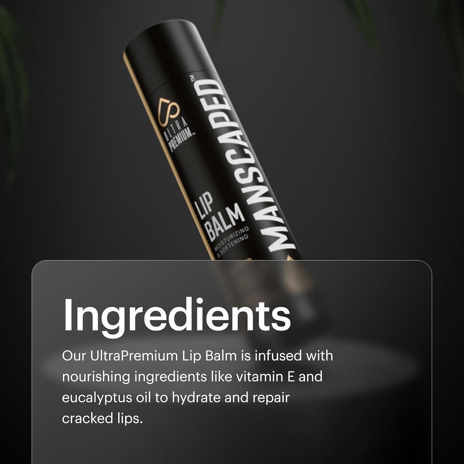 MANSCAPED Moisturizing and Soothing Lip Balm