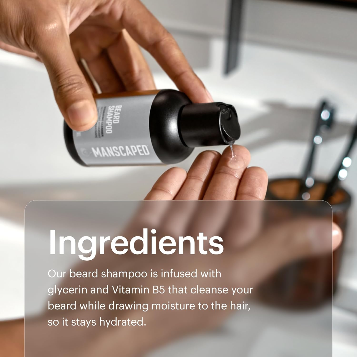 MANSCAPED UltraPremium Beard Shampoo