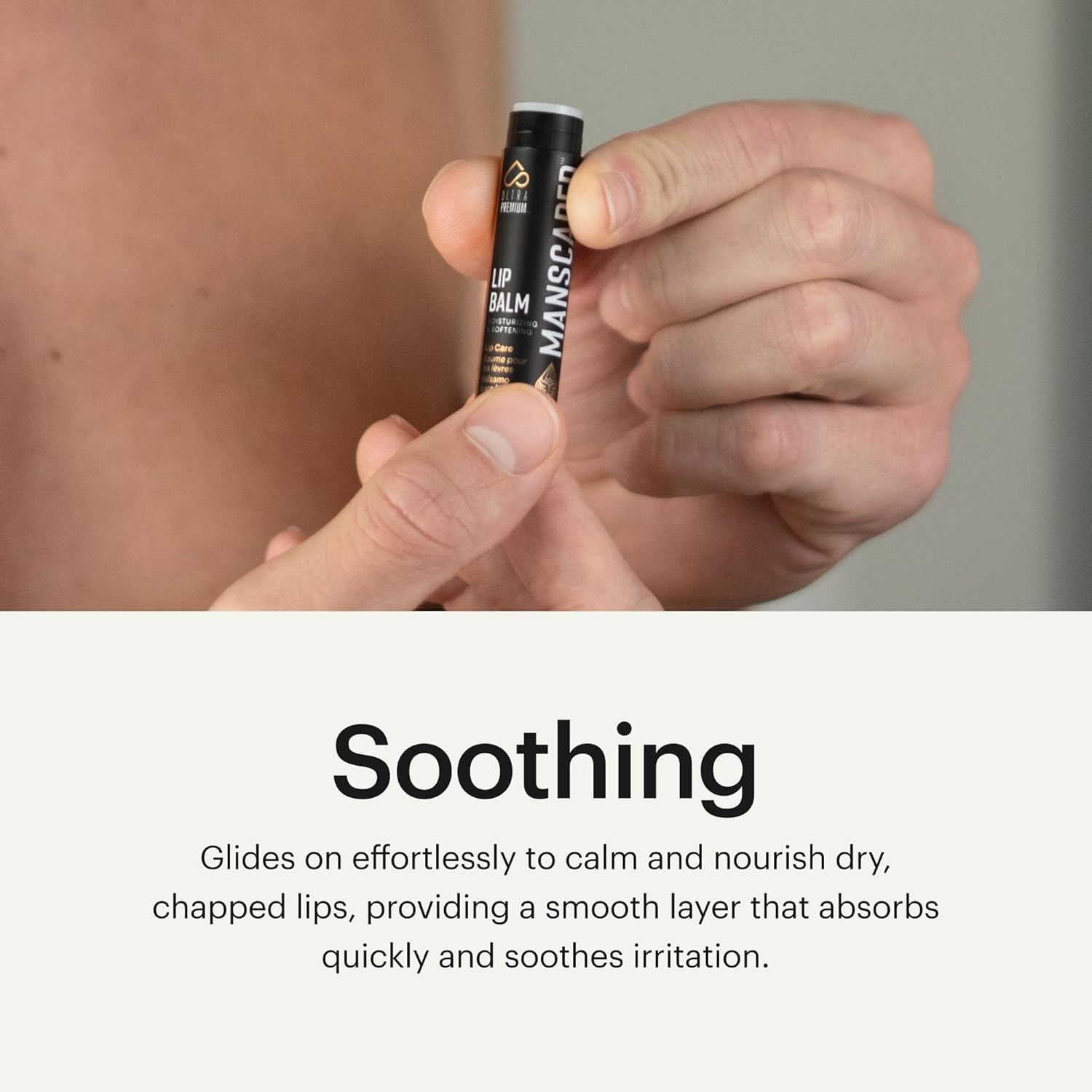 MANSCAPED Moisturizing and Soothing Lip Balm