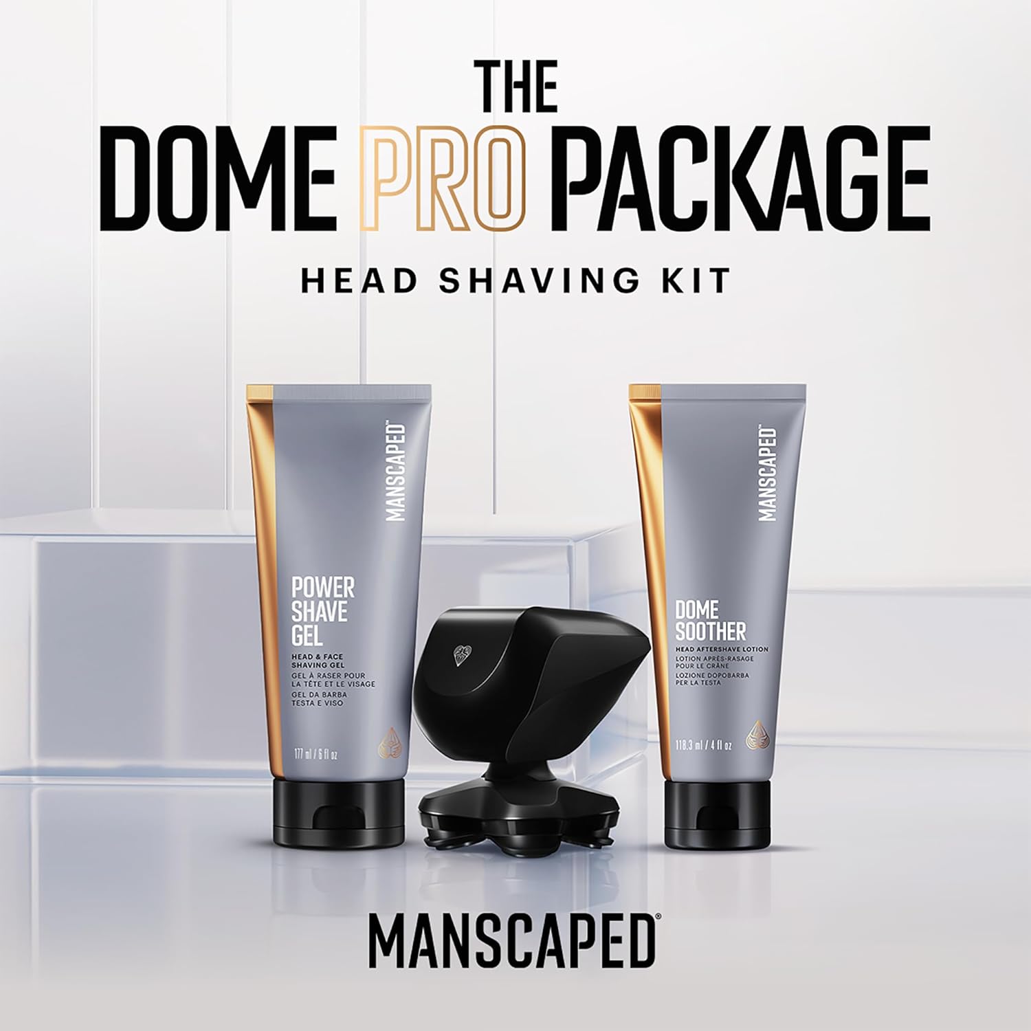 MANSCAPED The Dome Shaver PRO Package
