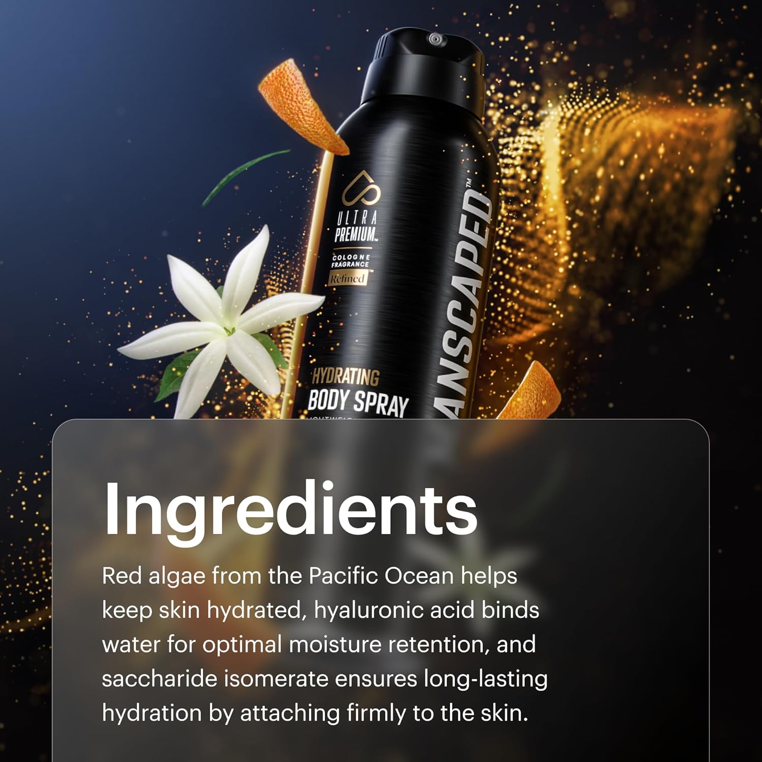 MANSCAPED UltraPremium Hydrating Body Spray