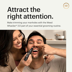 MANSCAPED Weed Whacker 2.0   Ear Hair Trimmer   Shears 3.0