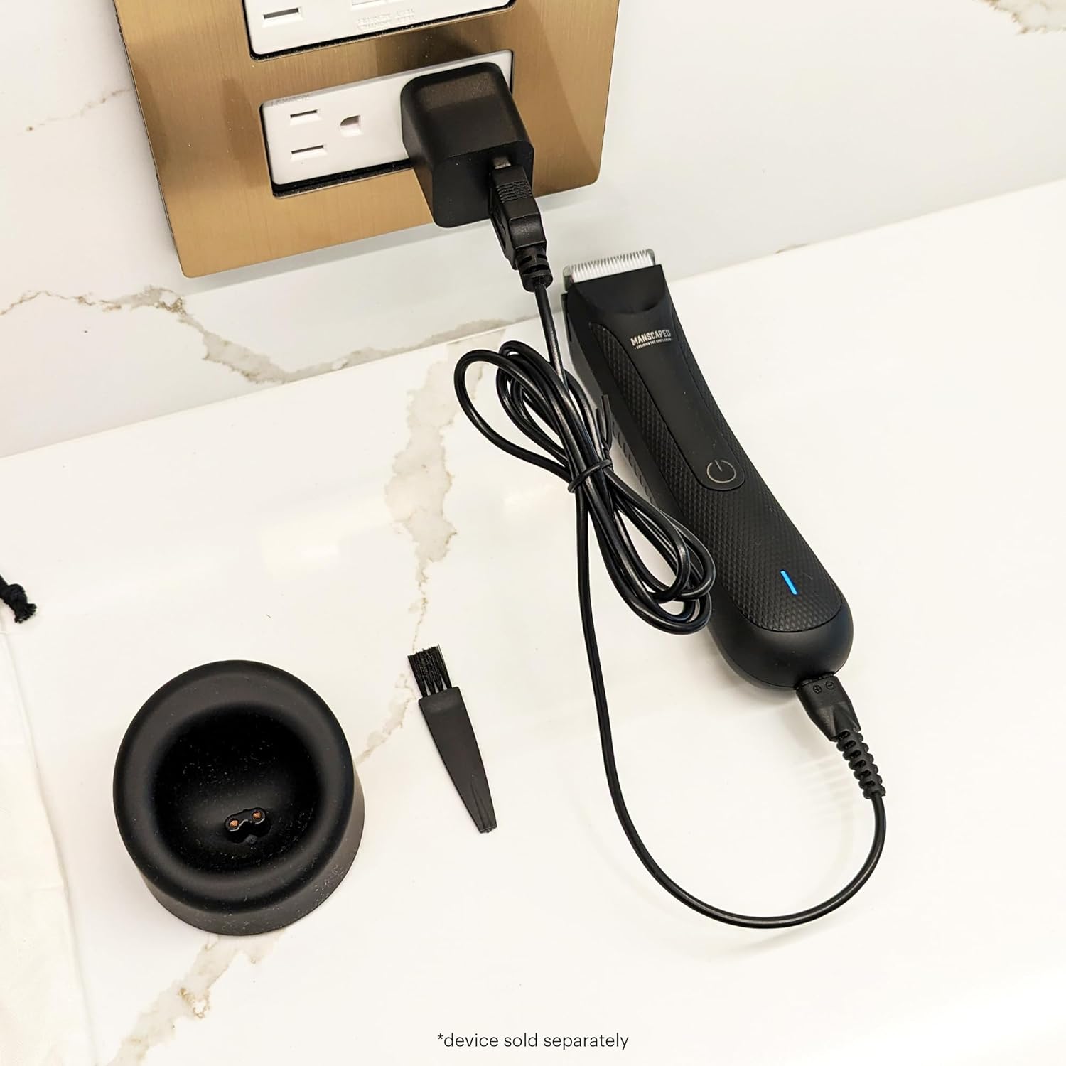 MANSCAPED The Lawn Mower 3.0 Replacement Charger   Accessory Kit