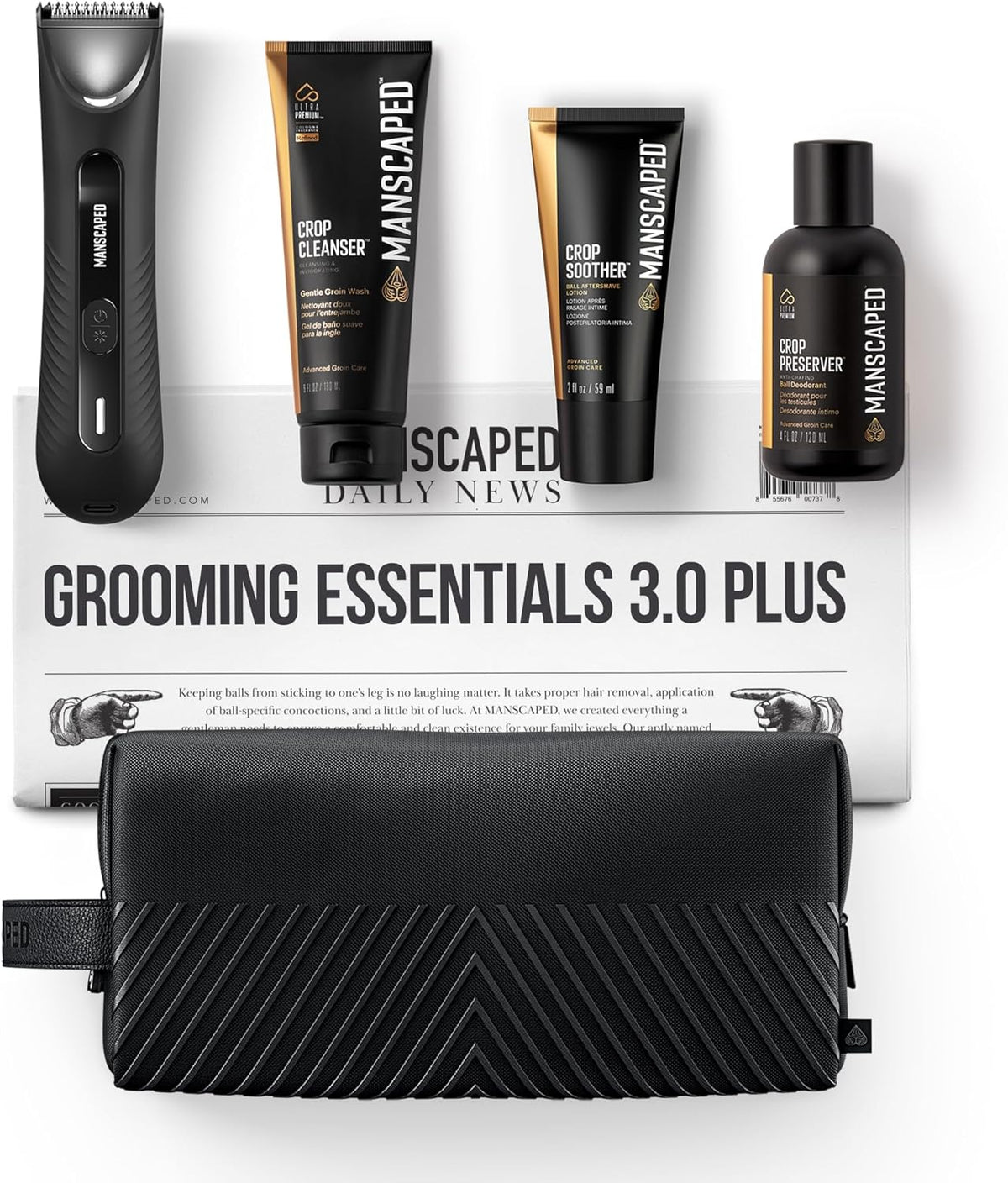 MANSCAPED Grooming Essentials 3.0 Plus Routine
